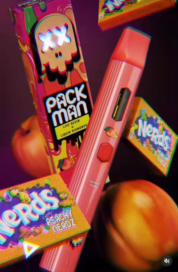 Packman Disposable | Peachy Nerdz Carts